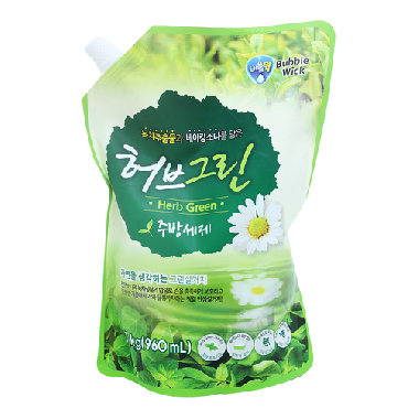 Nước rửa bát bạc hà túi 1kg